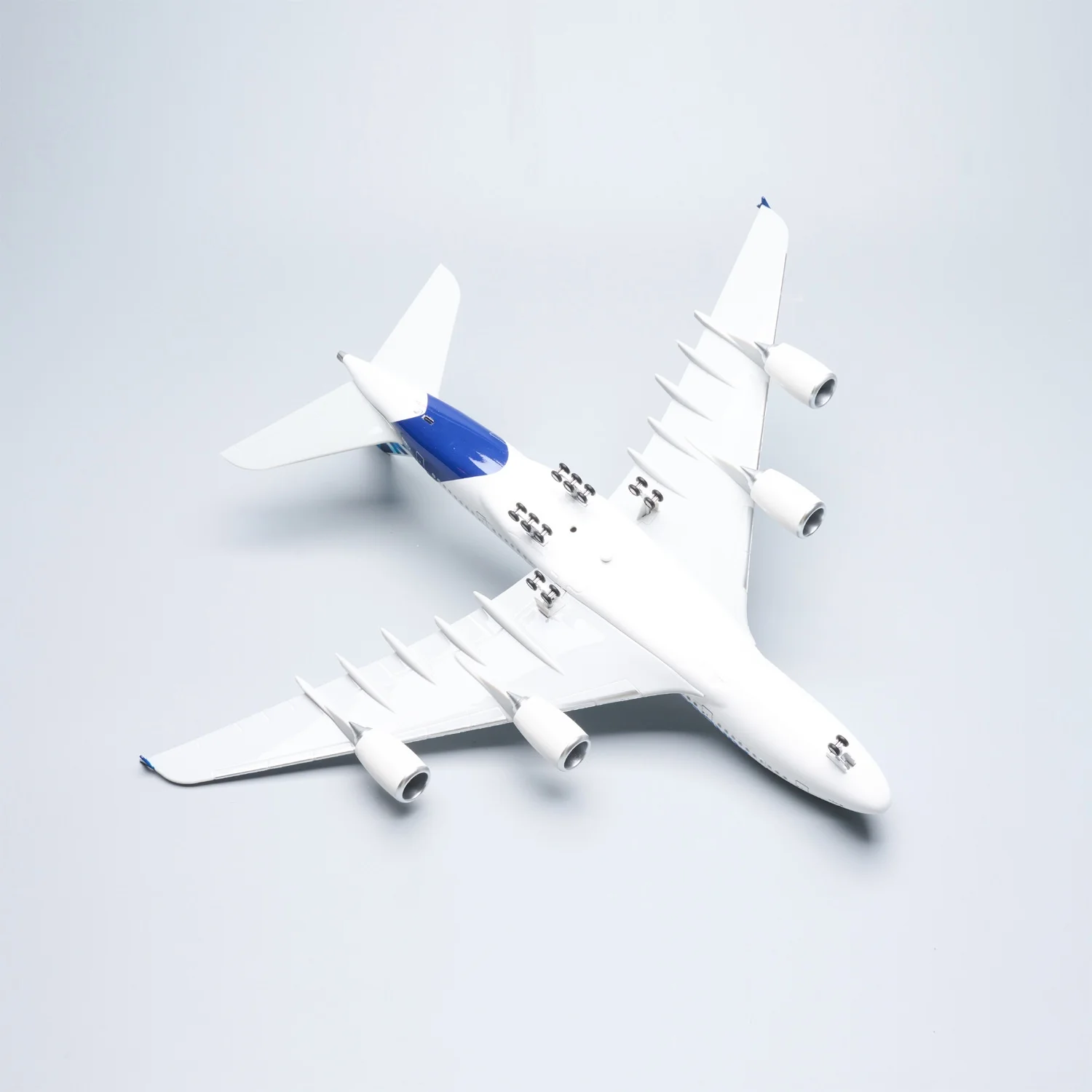 A380 Prototype Airways 46cm Model Airplanes Cabin Door Openable Diecast Resin 1/160 Scale Aircraft For Souvenir Home Decoration