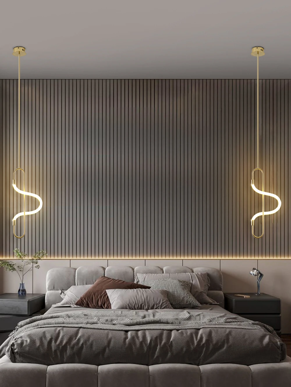 Black White Chrome Golden Chandeliers