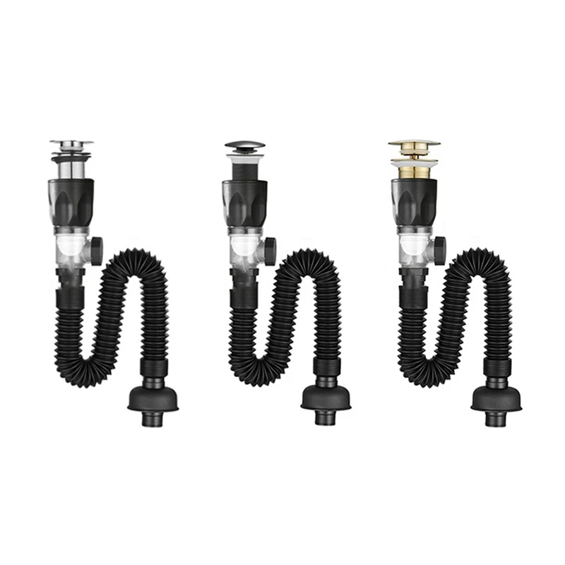 

A29M-Washbasin Drainer Versatile Sink Plug With Filter Practical Washbasin Drainer For Home Sink Anti Clogging