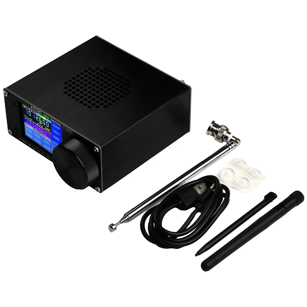 Uscita audio radio touchscreen da 2,4 pollici 120 * 115 * 48mm Ricevitore touch screen 2.4 Uscita audio stereo da 3,5 mm Guscio in lega di alluminio