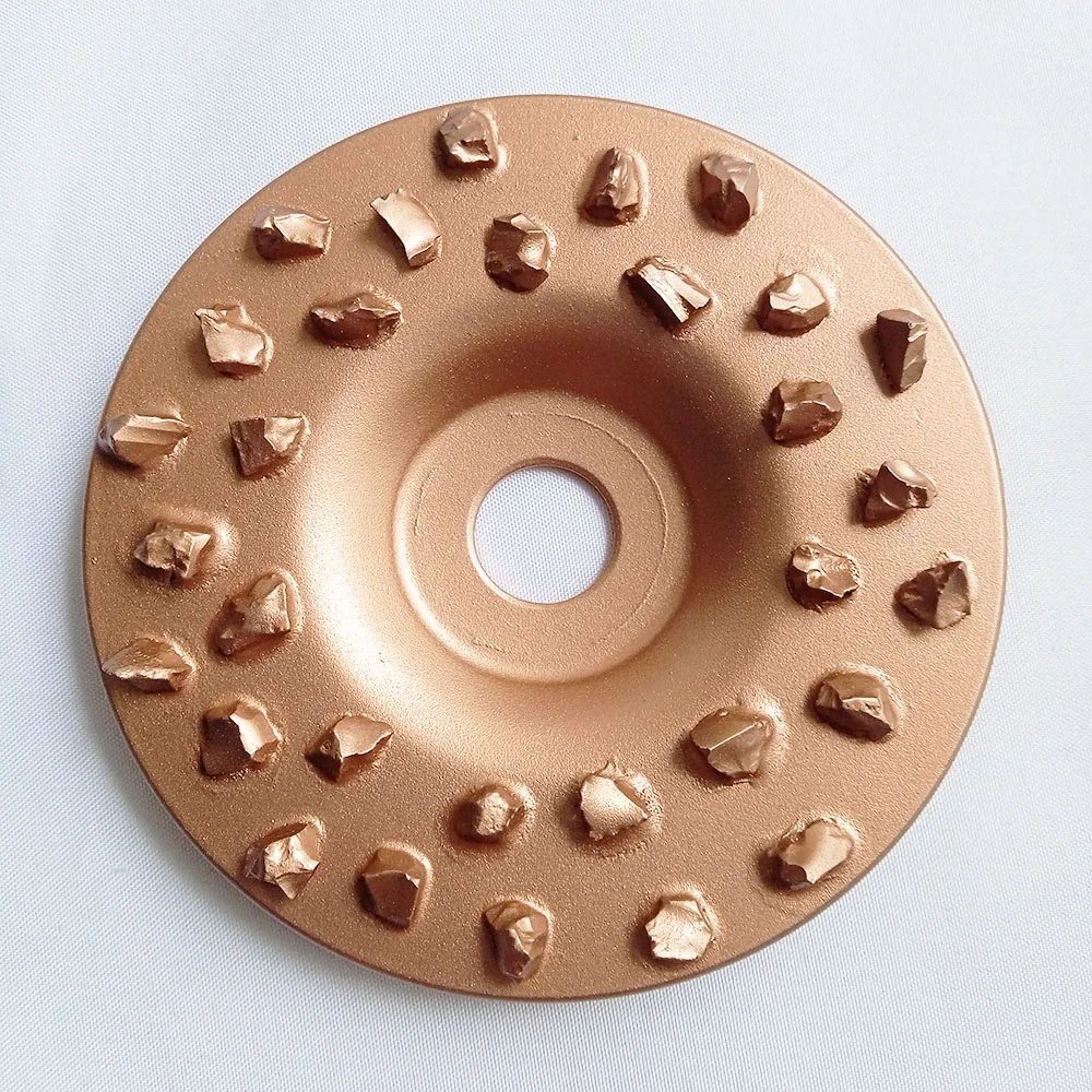 

4" 100mm Cemented Carbide Grinding Block Disc Grinding Wheel Hole 16mm for Removing Epoxy Coating Glue Concrete Floor Grinding