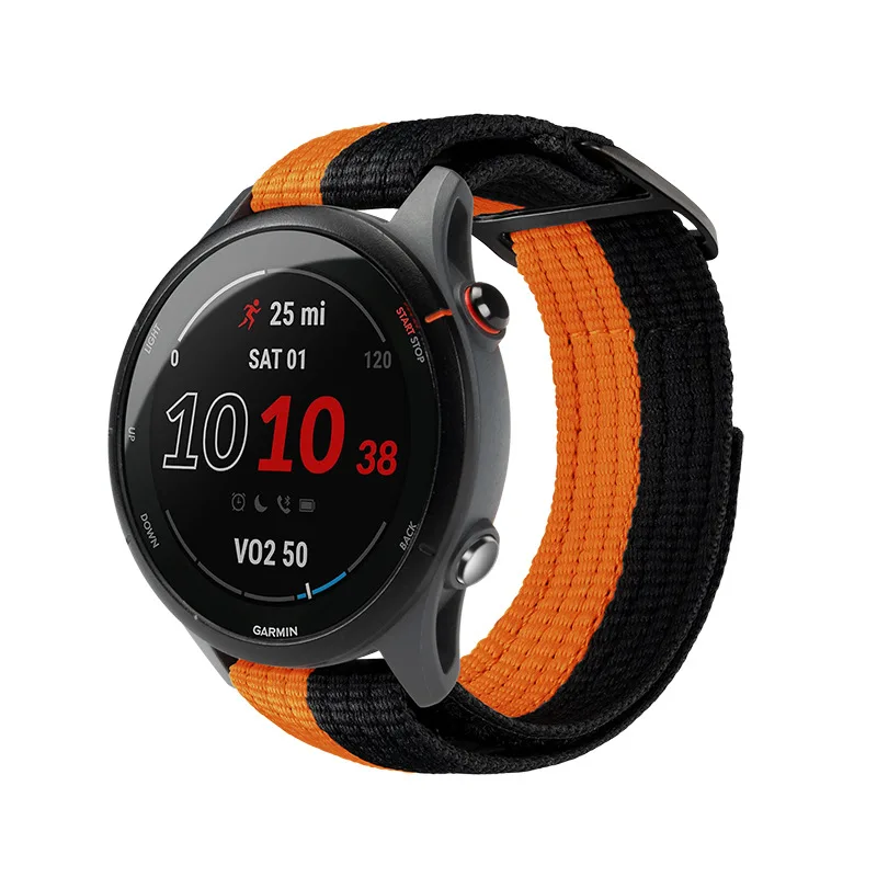 22 26 مللي متر حزام نايلون رياضي لـ Garmin Fenxi 8 47/51 مللي متر إندورو 3 2 سوار معصم بديل سريع مناسب لفرقة Garmin Fenix E/7X/6X/5X #2