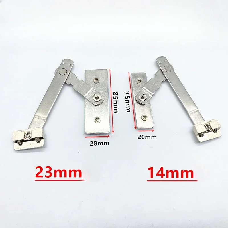 Non-drilling aluminum window limit stop safety lock with for casement windows and doors, ventilation,positioning support.