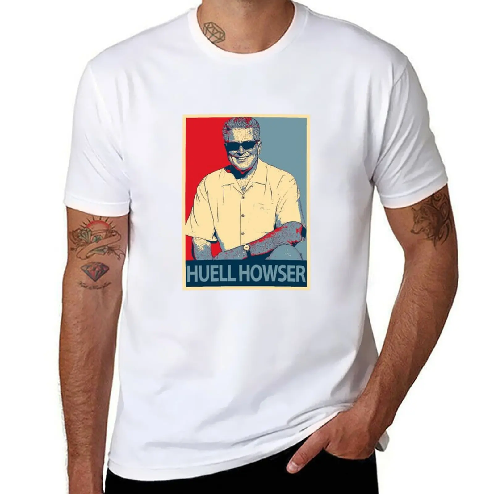 

Huell Howser T-Shirt anime t shirts oversize man t shirts high quality luxury brand T-Shirt