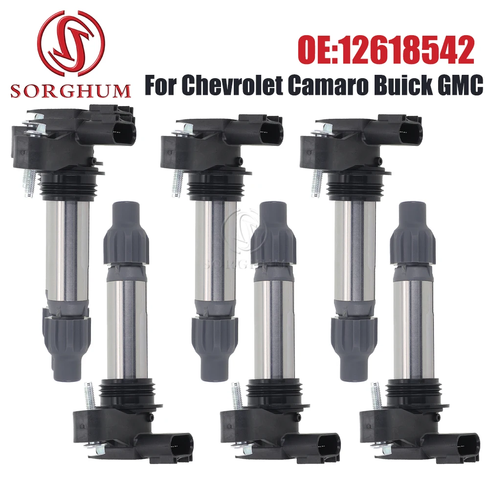 

SORGHUM Ignition Coil Pack for GMC Acadia Chevy Impala Traverse Cadillac ATS CTS Saturn Buick Enclave UF569 12618542 12632479