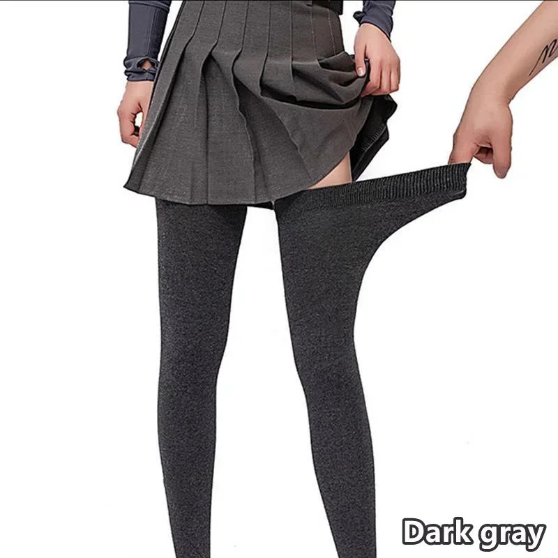 Große übergroße Damen-Oberschenkelhohe lange Socken in Übergröße, Damen-Kniestrümpfe, schwarz-weiß gestreifte Strümpfe, Beinwärmer, XXXL, XXXXL, 5XL