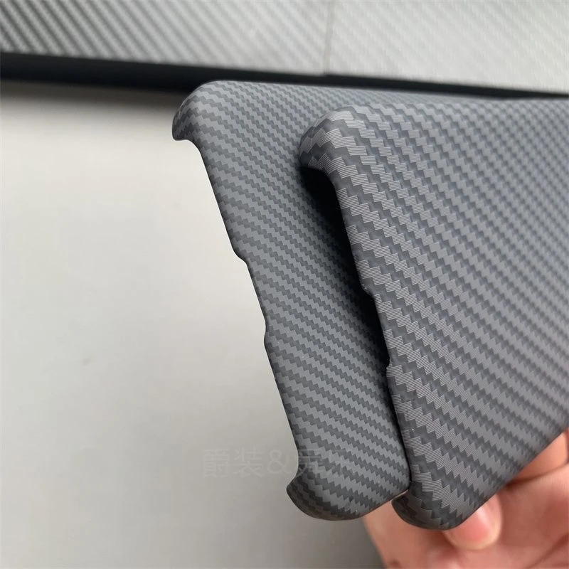 Case For Realme GT 6 6T GT Neo 6 SE 5G Matte Hard Carbon Fiber Texture Pattern Ultra Thin Cover Shell Bumper