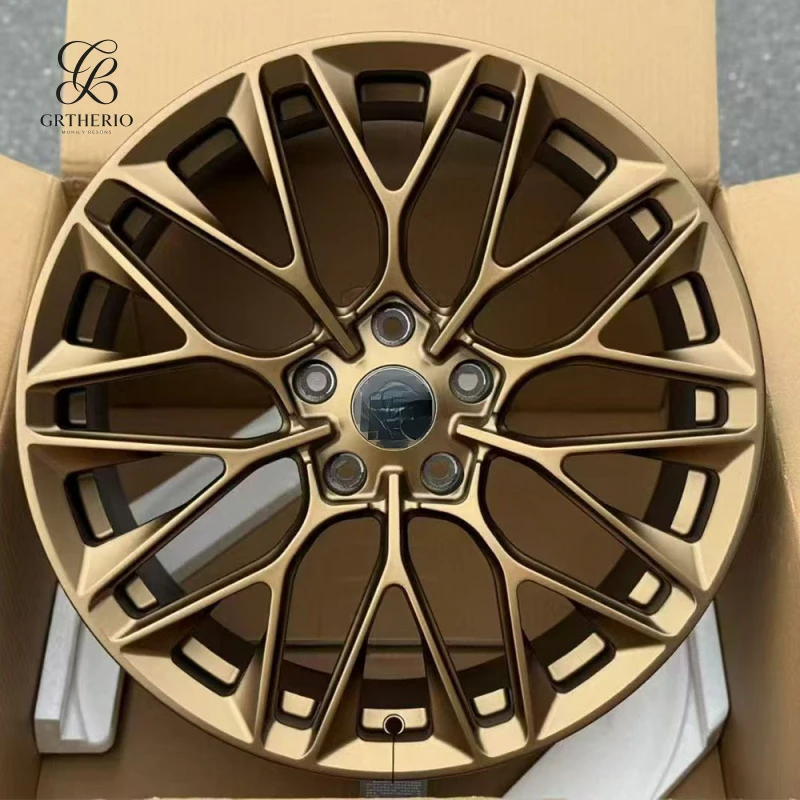 

19/20/21/22 forged modified car wheel rims 5*112*120*108*114.3 antique bronze shiny black rims