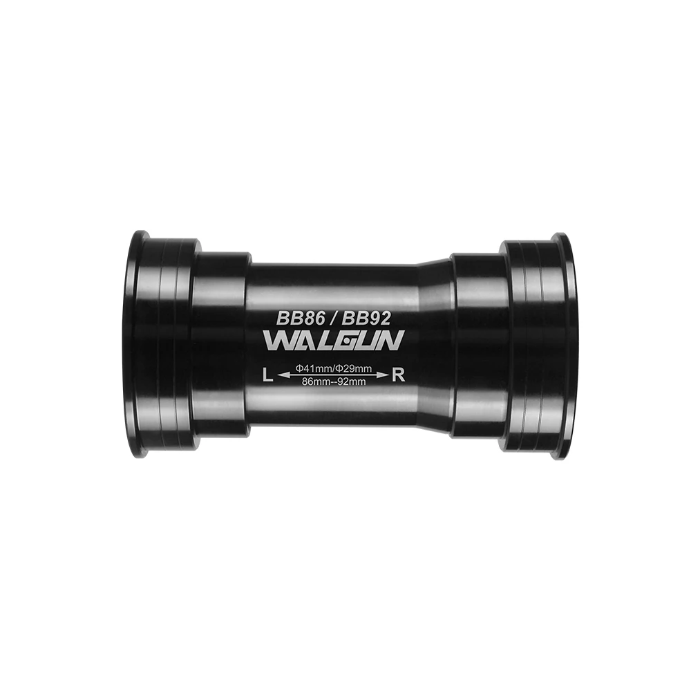 

WALGUN Ceramic Bottom Bracket BB86 BB92 PF41DUB Press Fit 41mm for Road MTB Mountain Bike DUB Crankset 29mm Cycling Hardware
