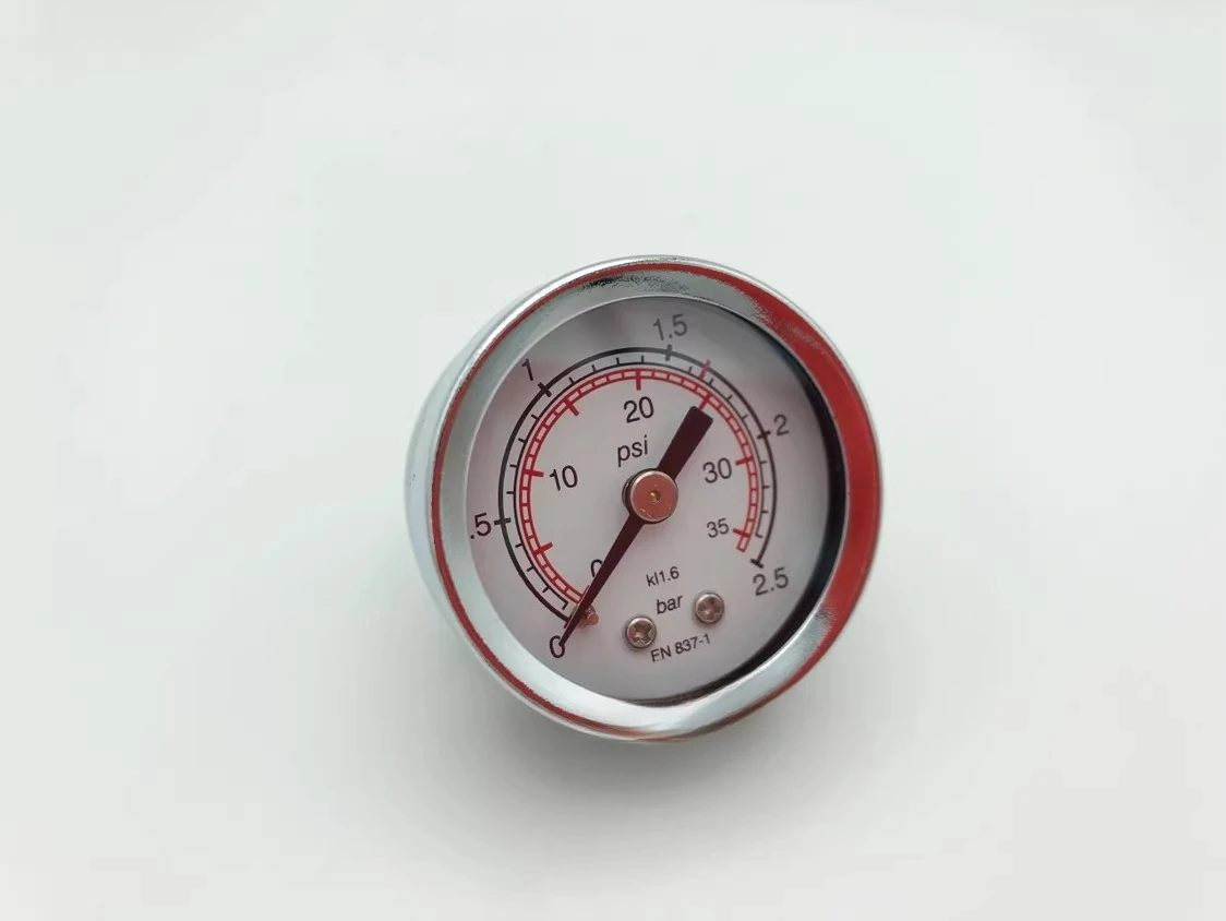 For hots moms lanchirios coffee machine steam water pump pressure gauge 2.5bar16bar1/8 thread 40 gauge diameter