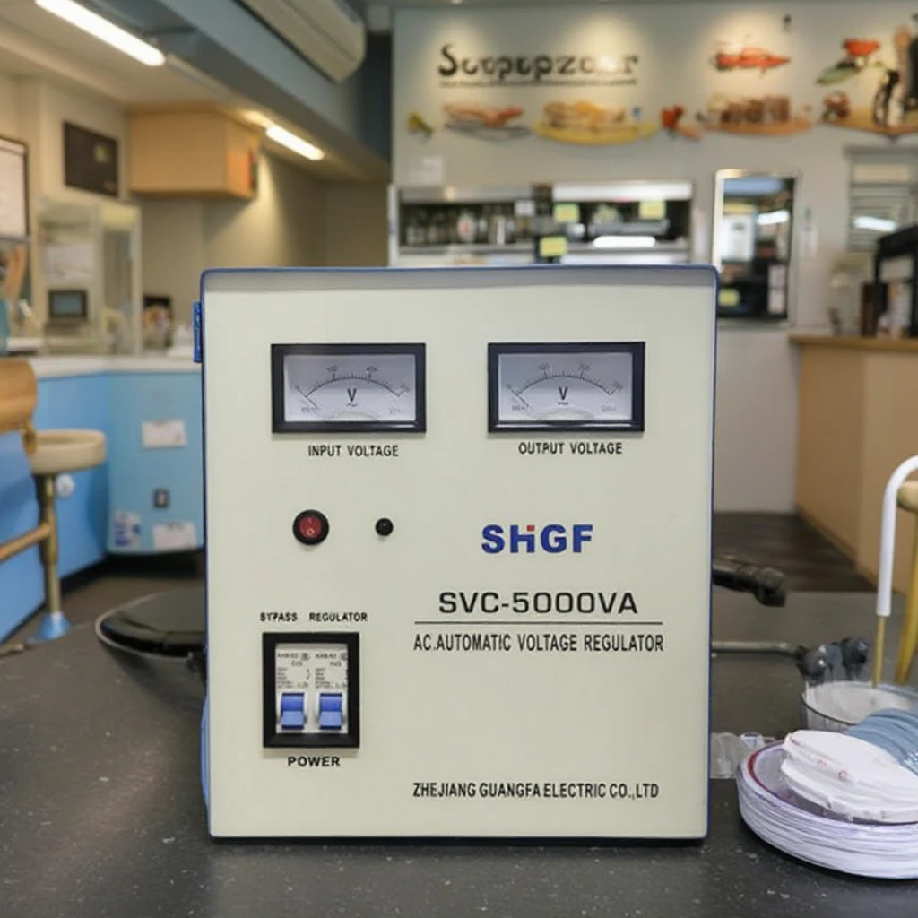 Servo motors, SVC 3000VA 5000VA AVR 110V 220V AC single-phase delay protection automatic voltage stabilizer