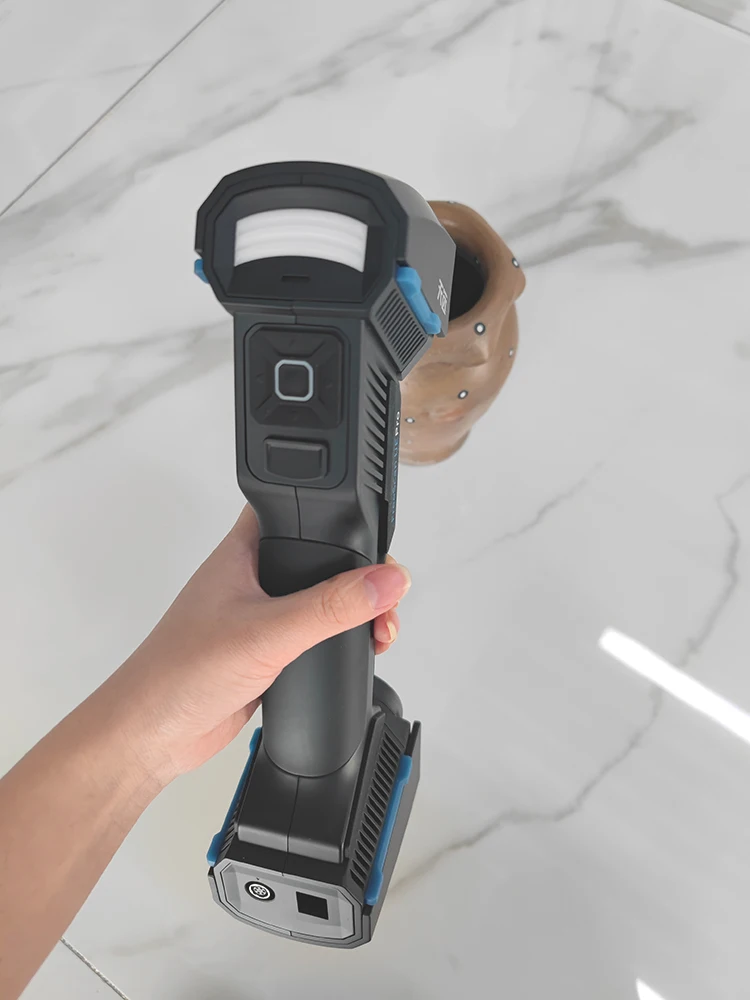 يده الساطع UE 3d المسح الضوئي الجسم Einscan HX H2 مع مصدر الضوء المزدوج Las er LED ضوء Freescan 3d Las er الماسح الضوئي كومبو