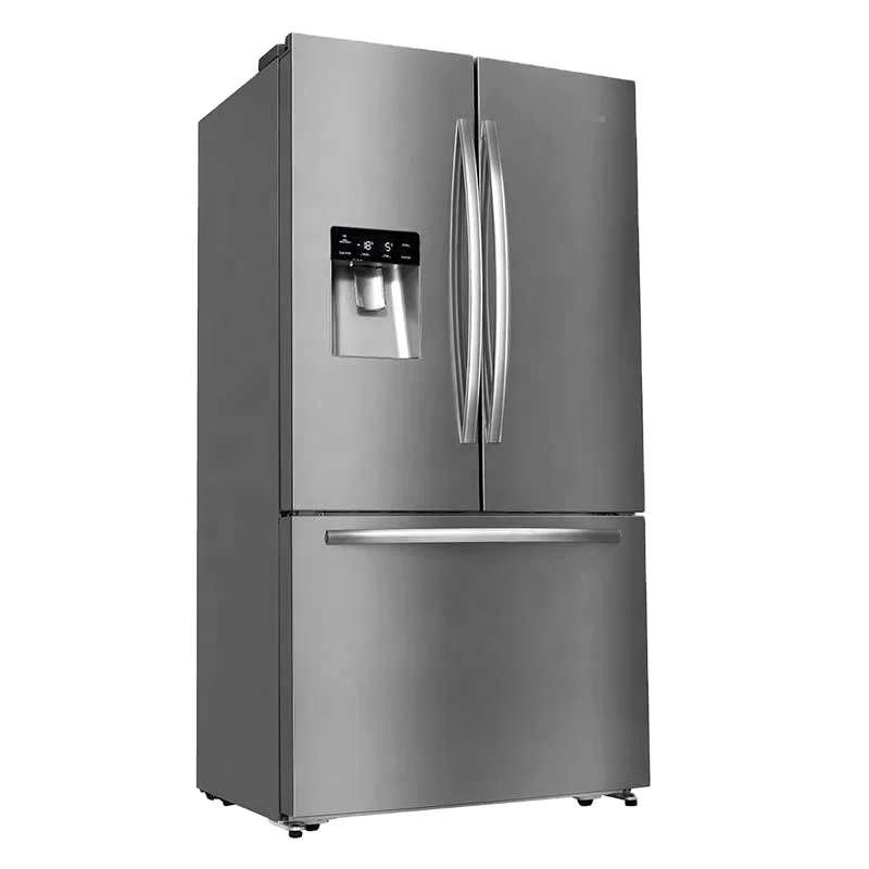 French Door No Frost 536L Grip Handle Household Refrigerator Price With Water Dispenser