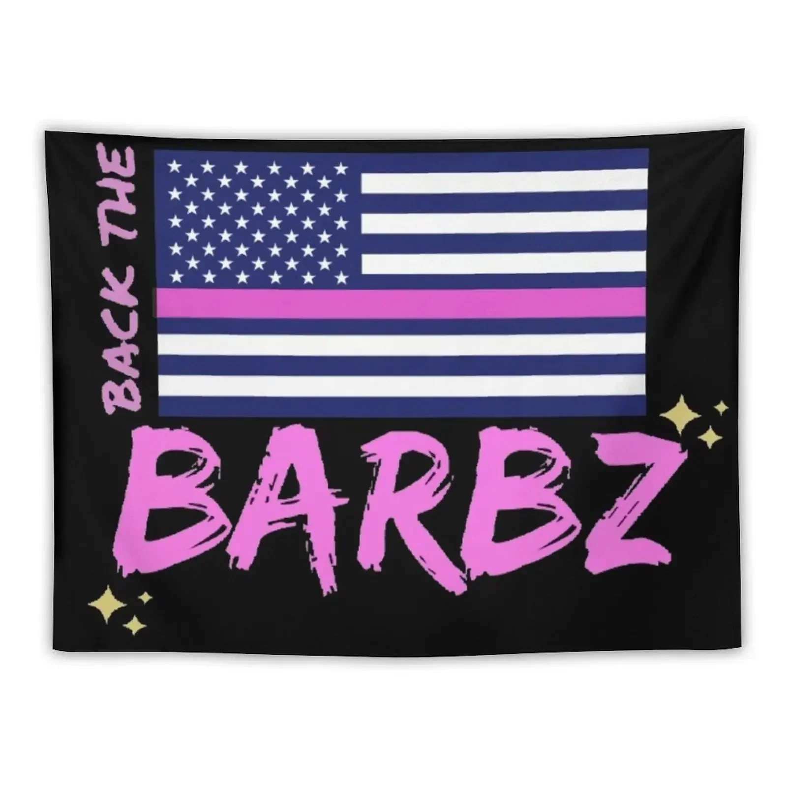 

Back the barbz Nicki Minaj Tapestry Wall Hanging Aesthetic Room Decors Decorative Wall Murals Wall Hangings Decoration Tapestry