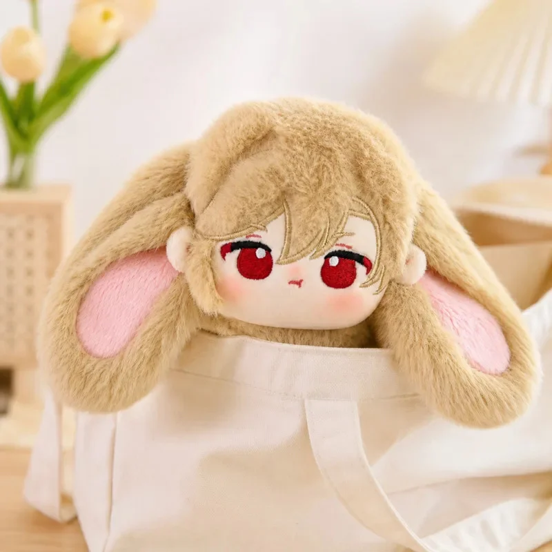 Genshin Impact 18cm Alhaitham Kaveh Plush Doll Cotton Doll Backpack Pendant Keychain Anime Stuffed Toy Gift For Fans
