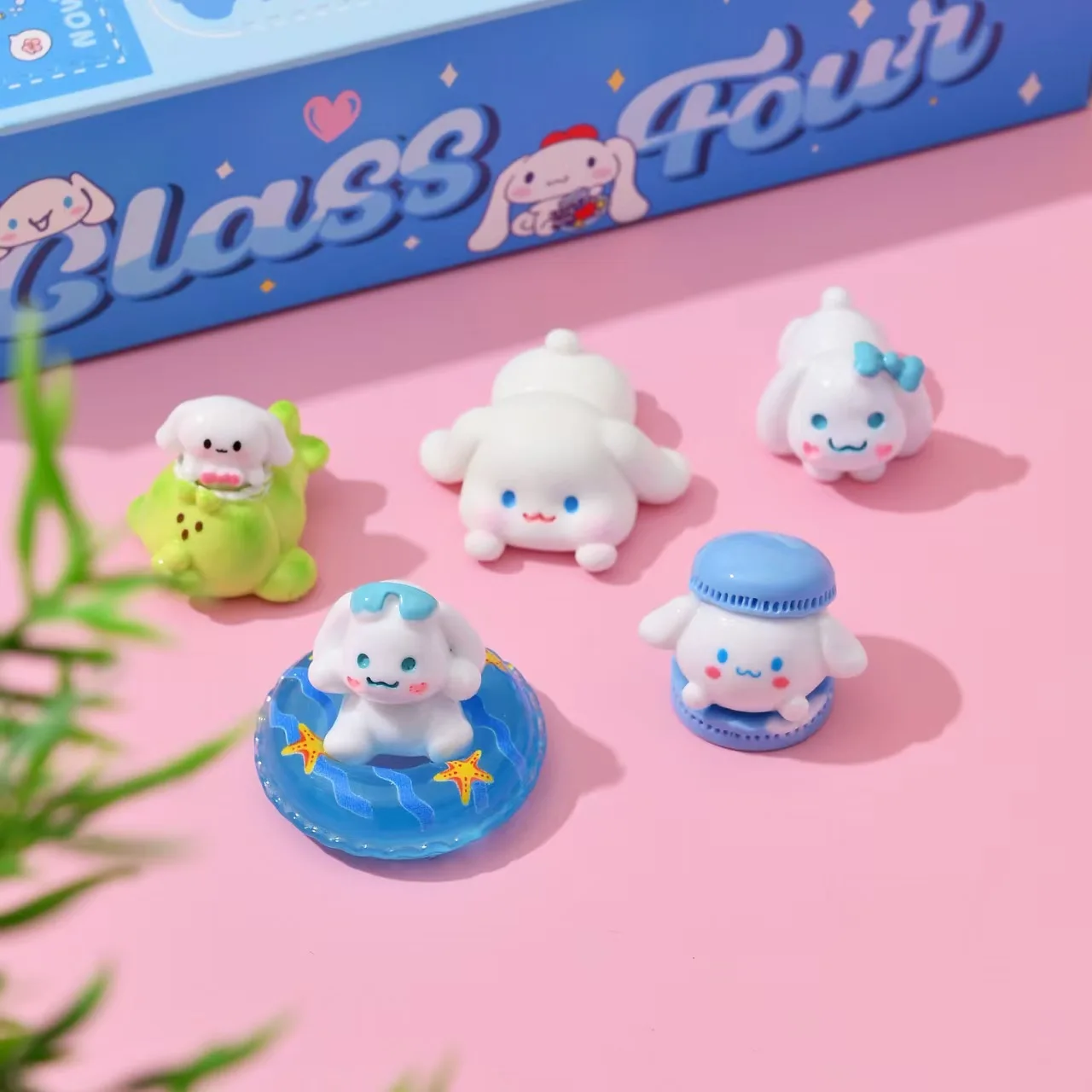 12개 애니메이션 새끼 고양이 키체인 펜던트 블라인드 박스 장난감 쿠로미 어린이 크리스마스 선물 경품 장난감