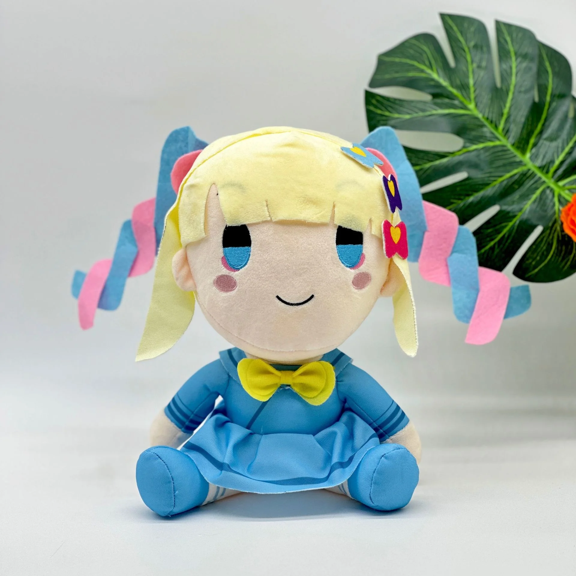 Novo bonito necessidade menina overdose ame chan rainandy l grandes pelúcia travesseiro boneca brinquedo crianças presentes 25cm