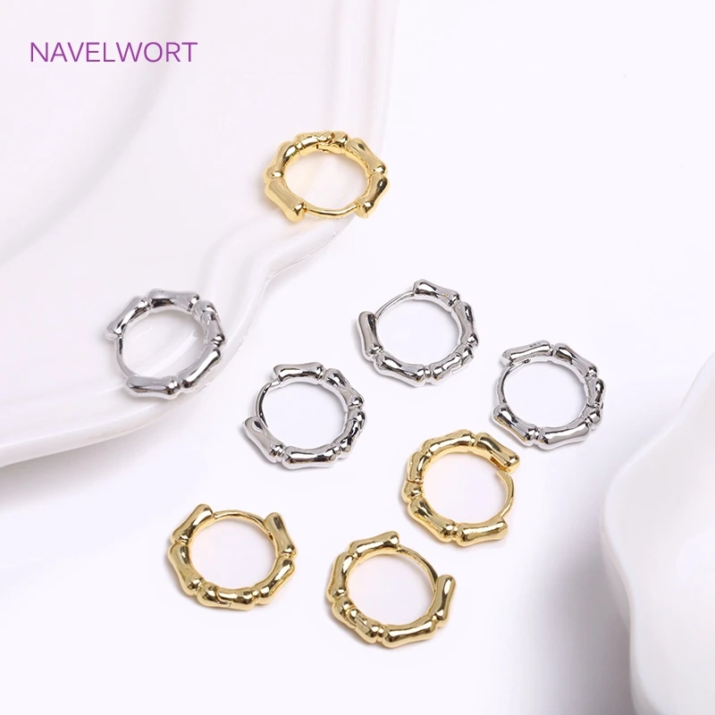 Trendy Geometric Huggies Earrings Hoop Earring,Brass Inlaid Zircon Twist Round Earring Fashion Jewelry Party Gifts For Women