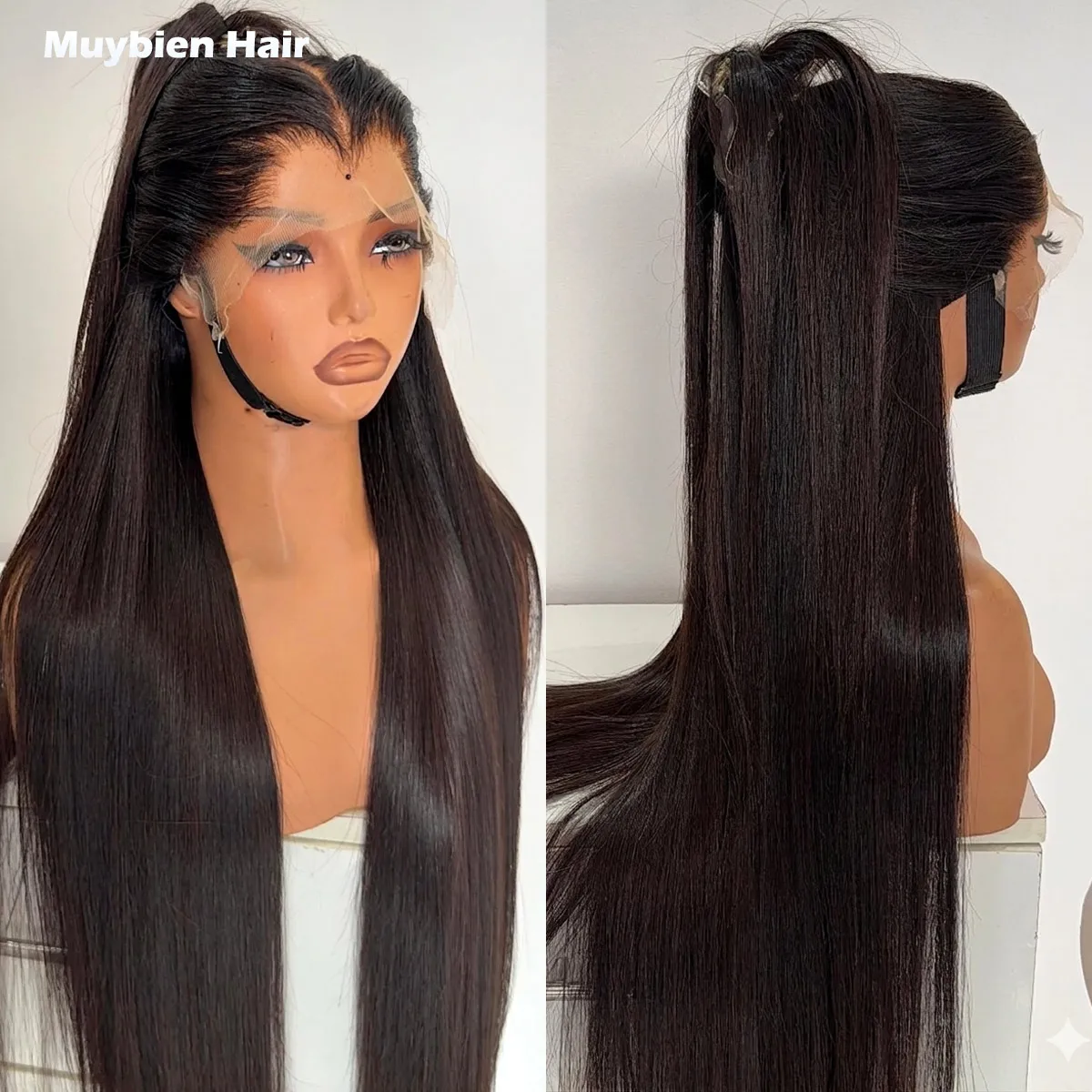 

Прямой парик из натуральных волос 13x6 HD Lace Front, предварительно проработанный, 13x4 Real HD Lace Front, для женщин, без клея, готовый к носке