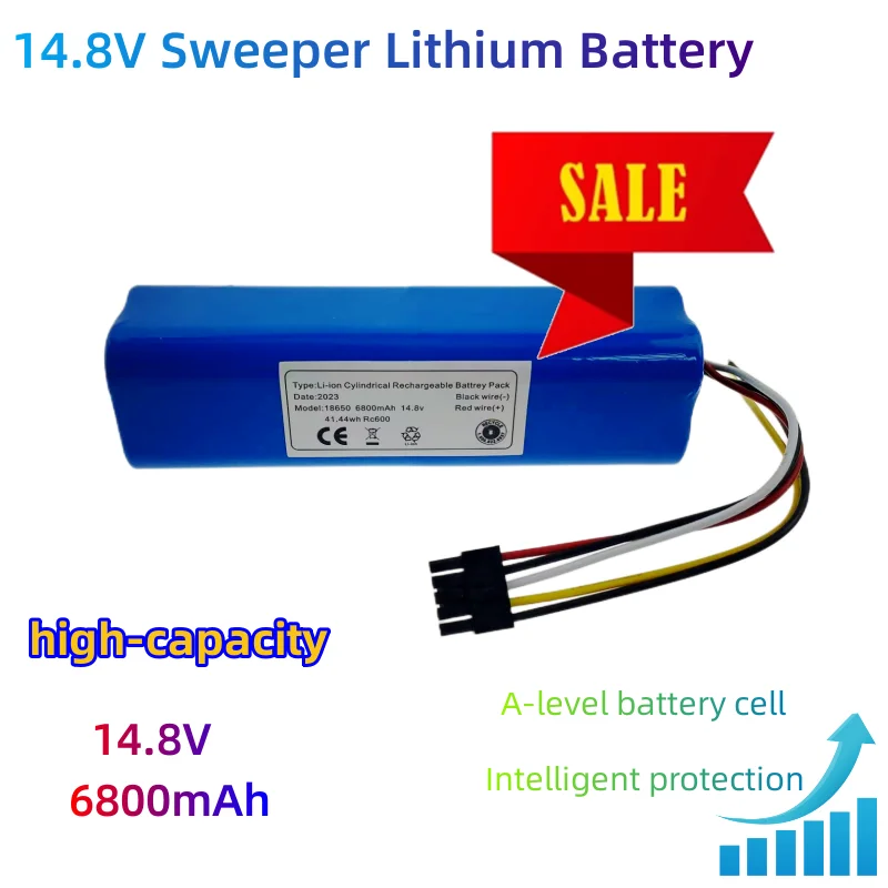 ✅✅New 14.8V 6800mAh Li-ion Battery For CECOTEC CONGA 4090 4490 4690 4590Robot Vacuum Cleaner