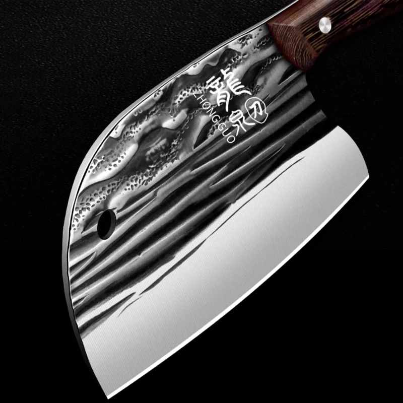 1PC Forged kitchen knife, household specific cutting knife, slicing knife, kitchen cutting dual-purpose bone cutting knife U9195