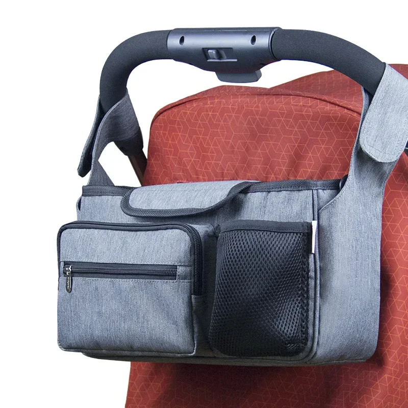 

Large Capacity Stroller Storage Bag Phone Bottle Holder Cup Holder Stroller Accessories