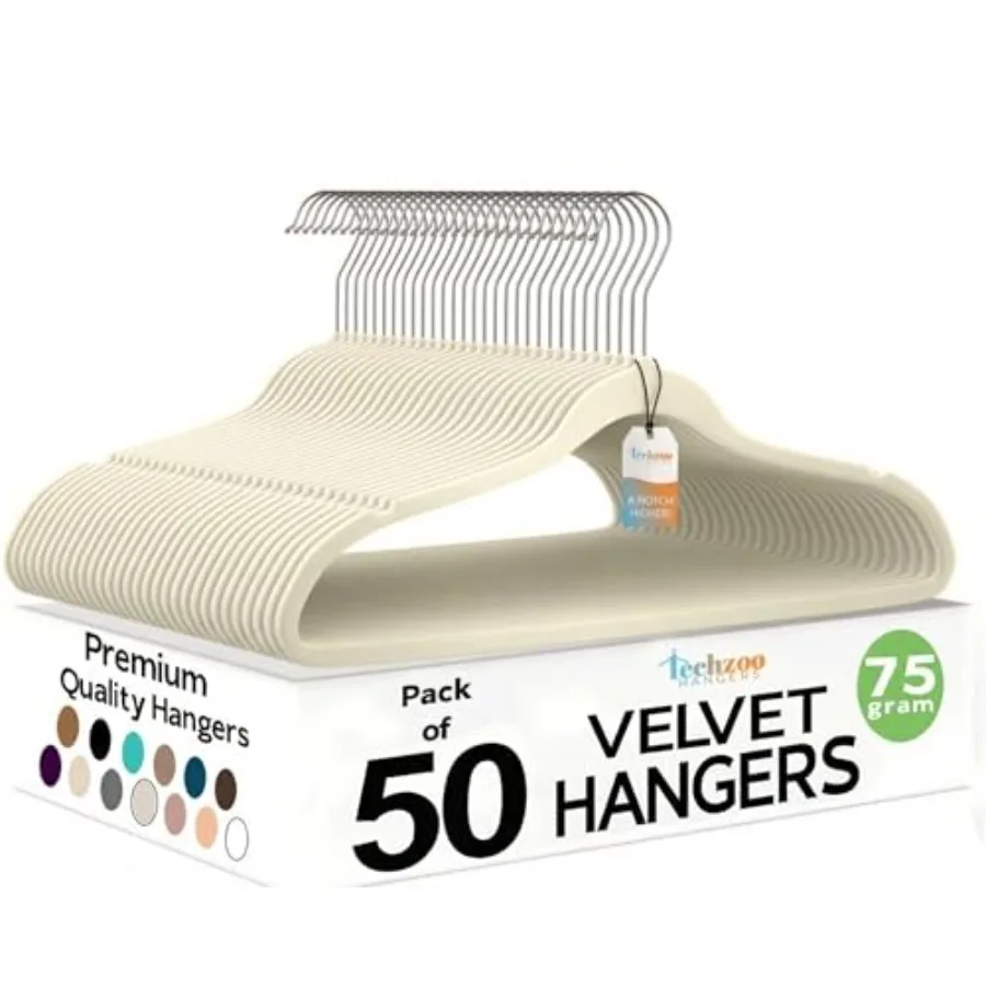 

New Premium Quality Velvet Hangers Ultra Thin Non Slip Adult Felt Space Saving Hangers for Closet Heavy Duty Coat Pants Jackets