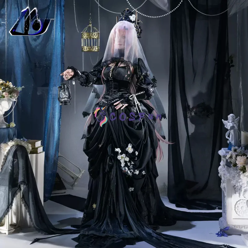 Arknights Civilight Eterna Cosplay Costume Lolita Dress Princess Dress For Hallowmas Christmas Role Play Women COSFun view 4