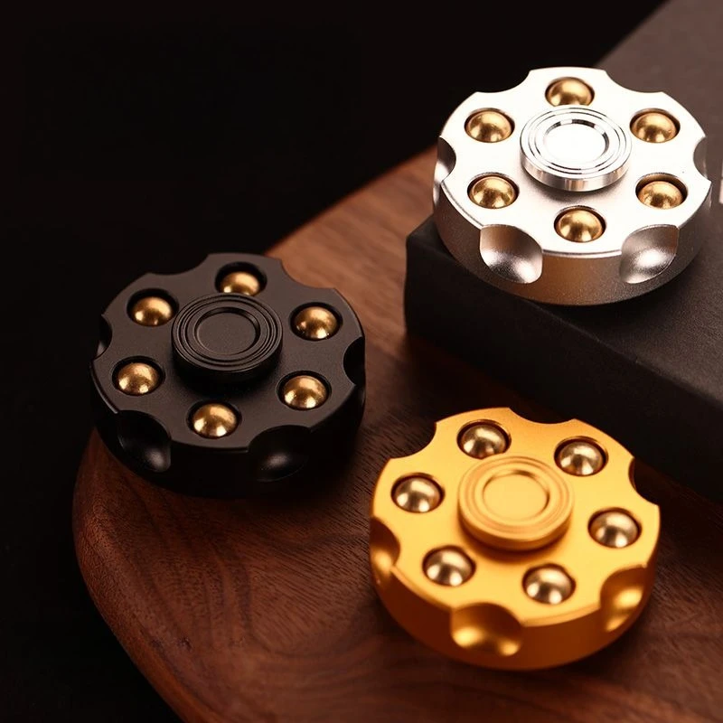 Jouet Fidget Spinner Style roue gauche en métal pour étudiants, praticiens, Anti-Stress, résistant à la pression, jouets de décompression, cadeau pour garçons