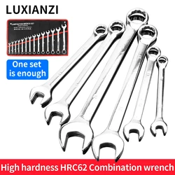 LUXIANZI 6/8/10/14Pcs Universal Torx Wrench Set With Canvas Bicycle Motorcycle Car Repair Mechanical Tool Double-Head Spanner