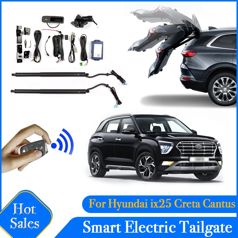 

Car Power Trunk Opening Electric Suction Tailgate Intelligent Tail Gate Lift Strut For Hyundai ix25 Creta Cantus SU2 2019~2024