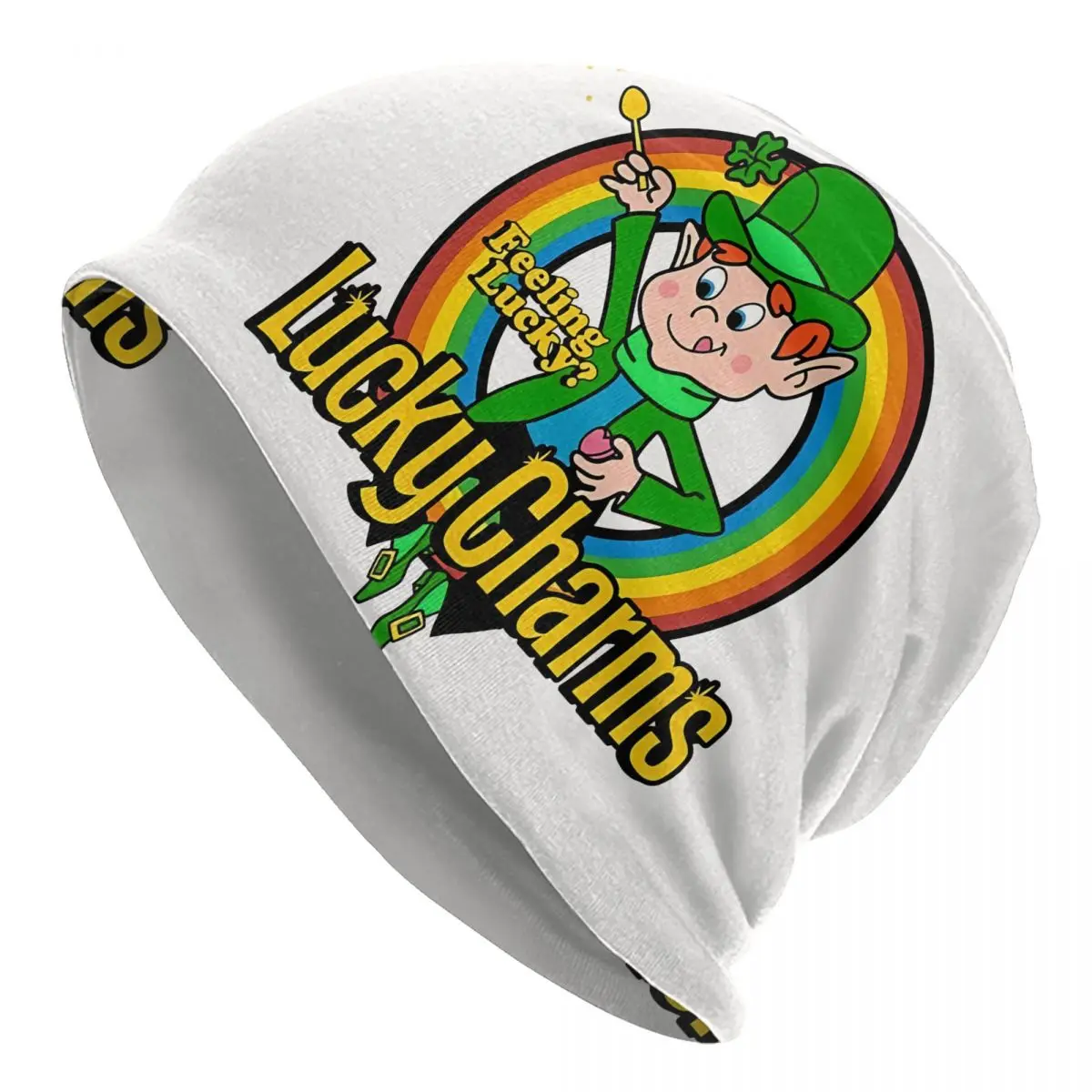 Lucky Charms Spring Autumn Soft Hats Bonnet Sport Pullover Breathable Fitness Turban Warm Running