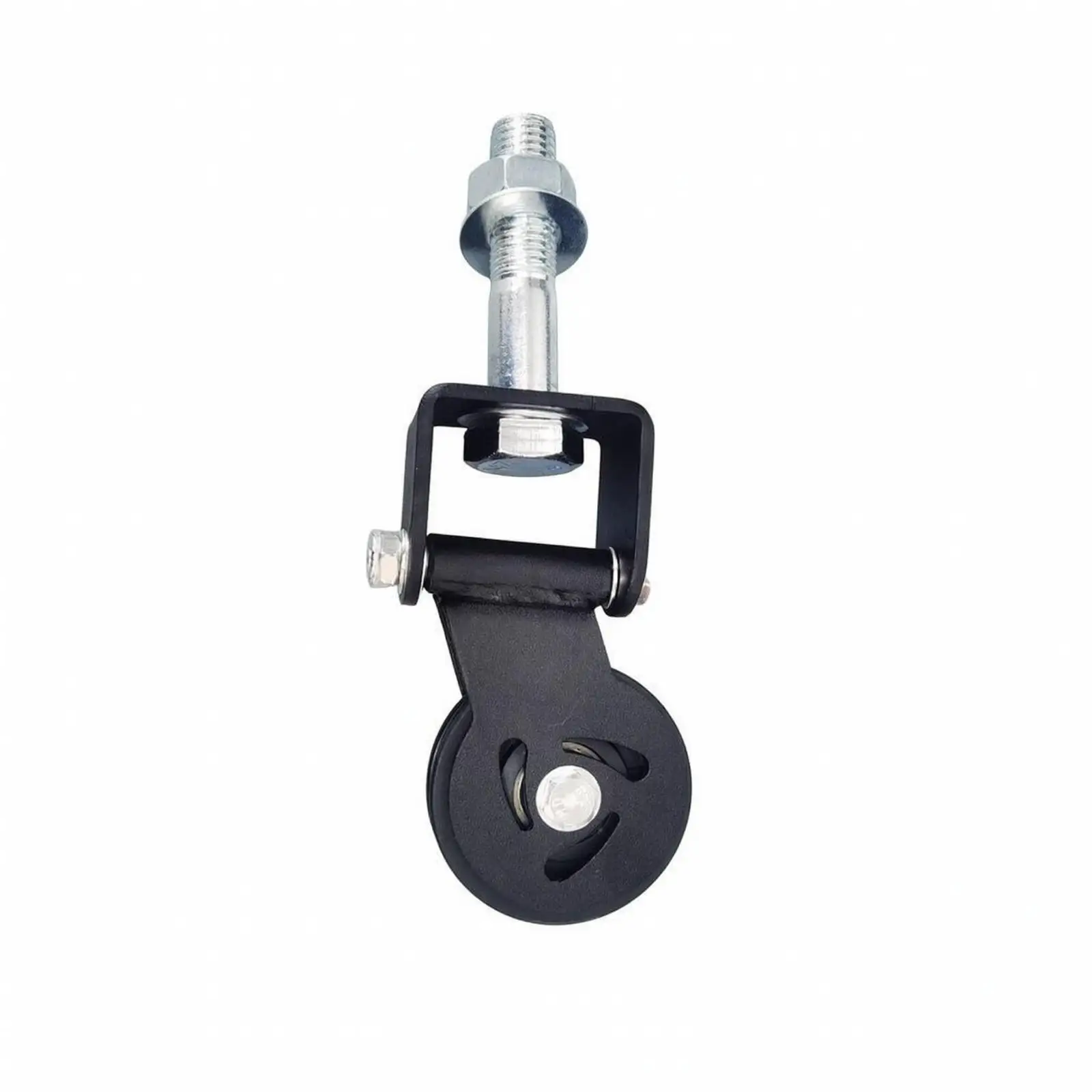 Rack Pulley Wheel Heavy Duty Steel Cable Attachment with Mounting Bracket for Gym Equipment Adjustable Angle Smooth Glide