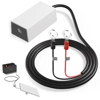 Starlink Mini adaptador de batería de 12V con convertidor elevador Cable de anillo redondo de batería a CC hembra 12V-24V a 36V amplificador elevador