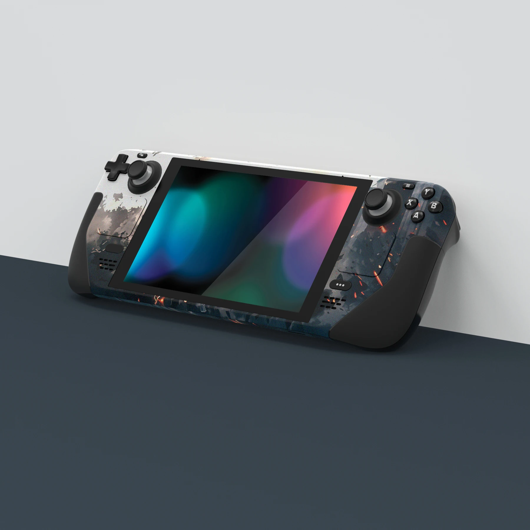 PlayVital-juego completo de calcomanías de piel protectora para Steam Deck LCD y OLED, pegatinas de cubierta de vinilo, Heroic Battle Seires