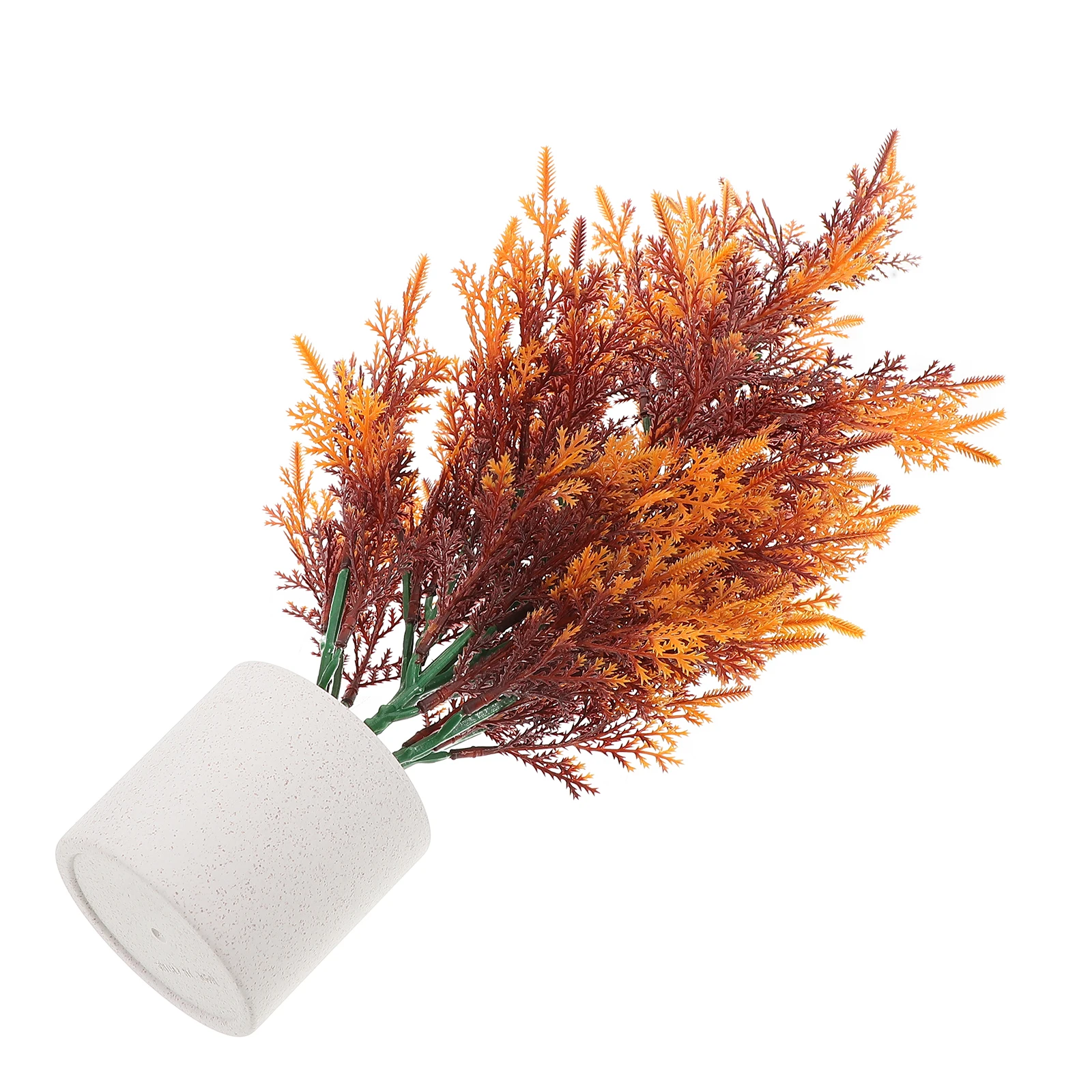 

Artificial Pine Stems Faux Plants For Fall Floral Arrangement Thanksgiving Decor Simulation Christmas Pine Fake Tree