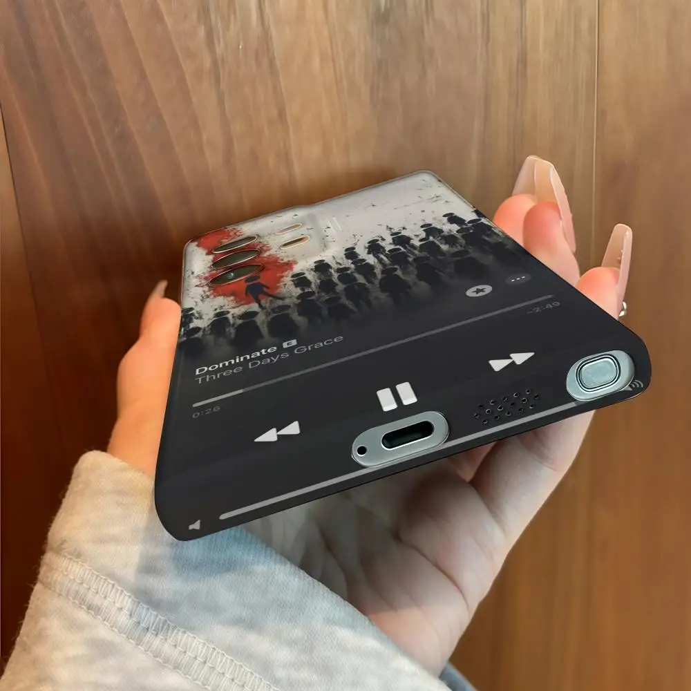 T-Drie Dagen Grace Telefoon Case Voor Samsung S25 Shell Galaxy S24 Ultra 23 plus S22 21 A56 36 glanzende Film Hard PC Cover