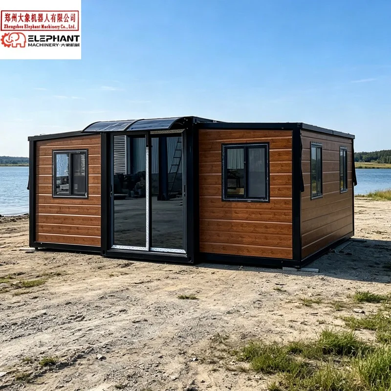Customized High Quality Prefabricated 20Ft 30Ft 40Ft Expandable Container House 2 3 4 Bedroom Prefab Building Modular Home Casa