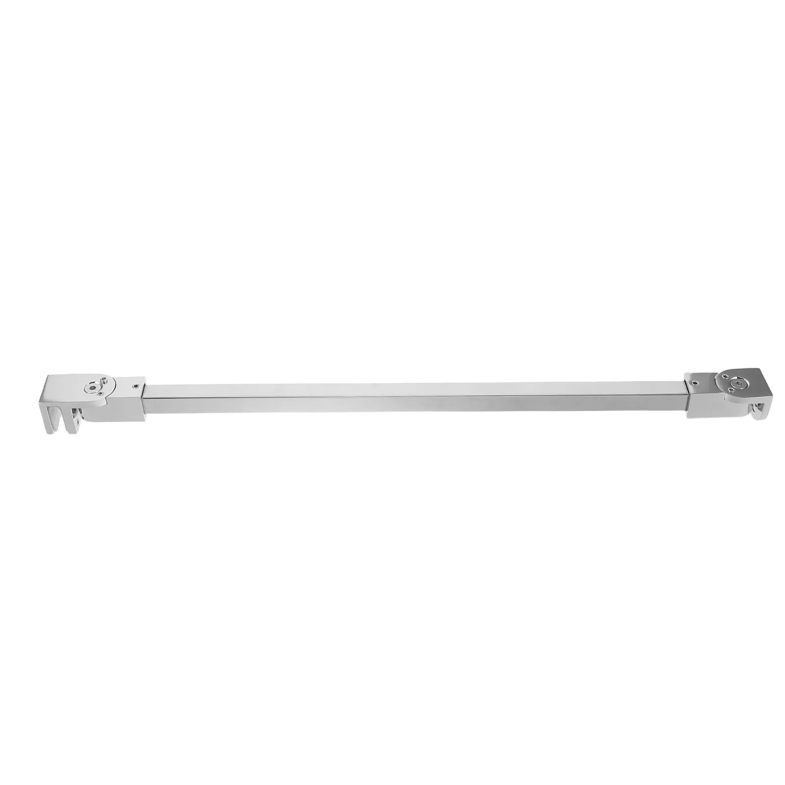 Shower Glass Door Support Bar 15.7 Stainless Steel 180 Degree Pivot Stow Flat Frameless Door Hardware Home Bathroom Enclosure