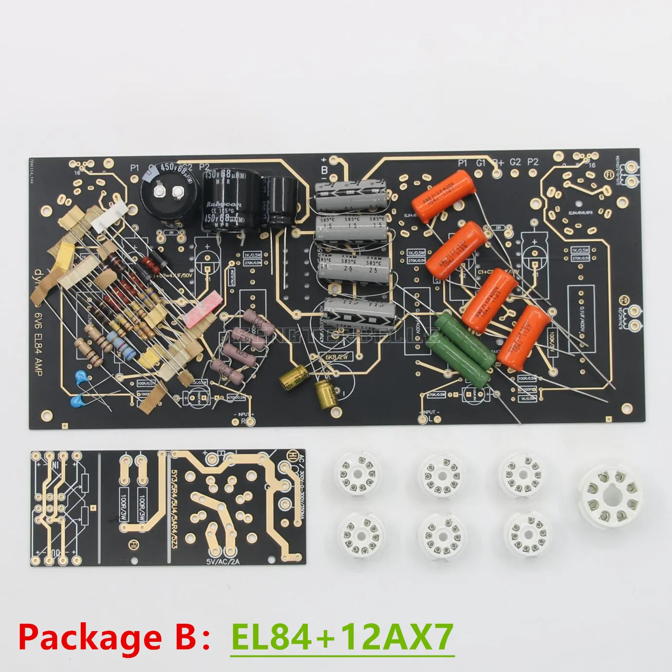 Klassische Dynaco Schaltung 6V6 EL84 Vakuum Rohr Power Verstärker Board DIY Kit HiFi Ultra-Lineare Push-Pull Audio amp – Detail 4