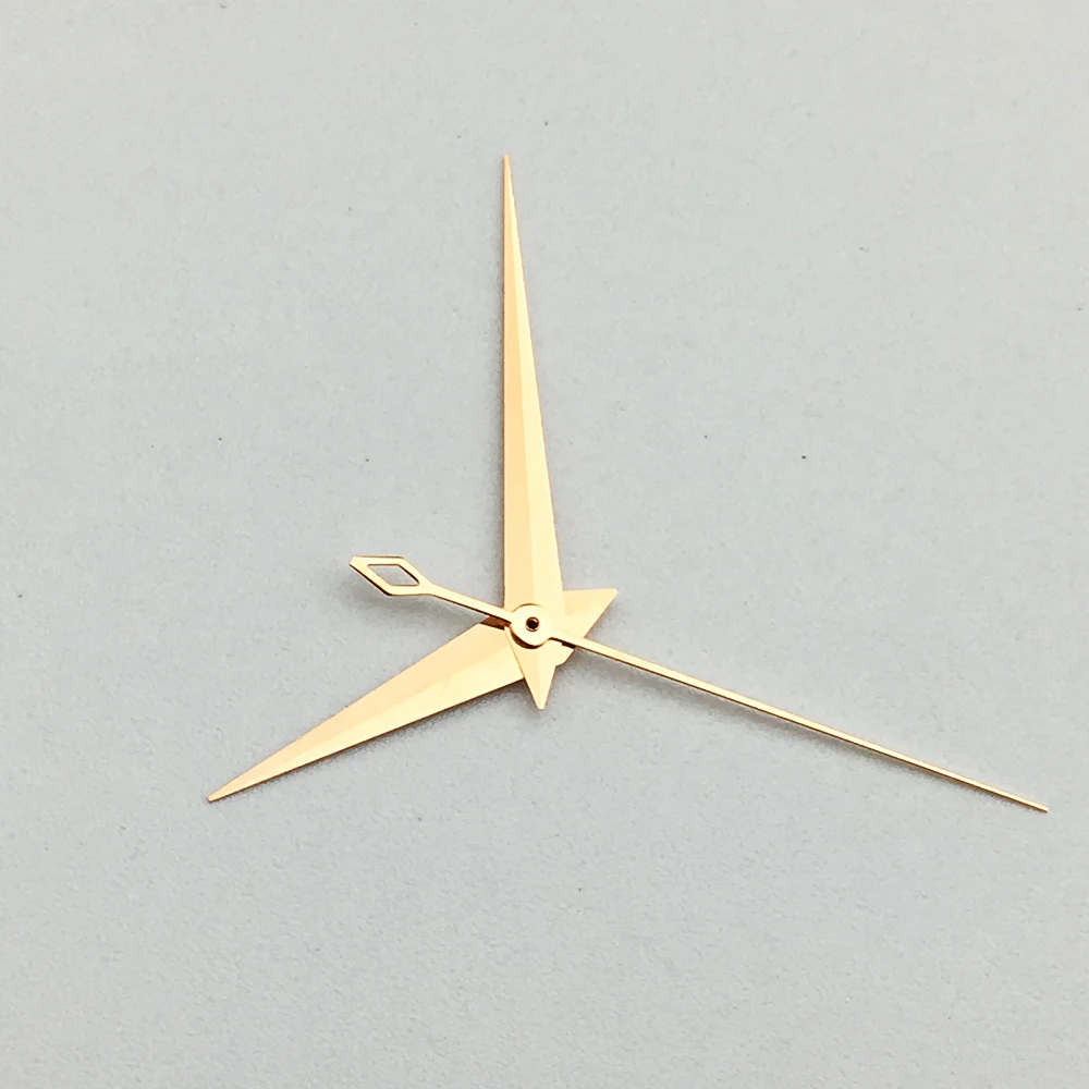 Watch Modification Accessories High Quality Toffee Needle Rose Gold Hands For Watch Cocktail Collection Type Nh35 Movement
