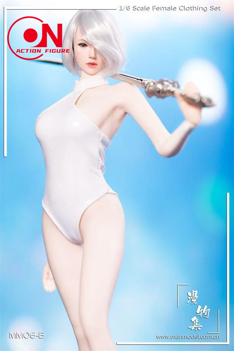 Mm06 1/6 escala 2b menina maiô garfo alto macacão roupas modelo caber 12 ''feminino soldado figura de ação bonecas