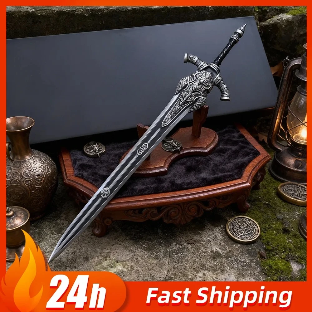 30cm 다크 소울즈 울프 나이트의 대검 무기 모델 게임 주변 장난감 검 무딘 데스크탑 장식 소품 소년 선물