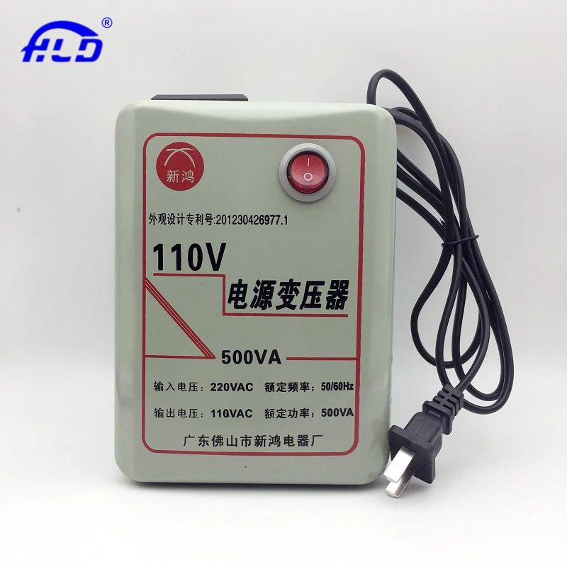 

Voltage converter 110V to 220V 220V to 110V500W power transformer