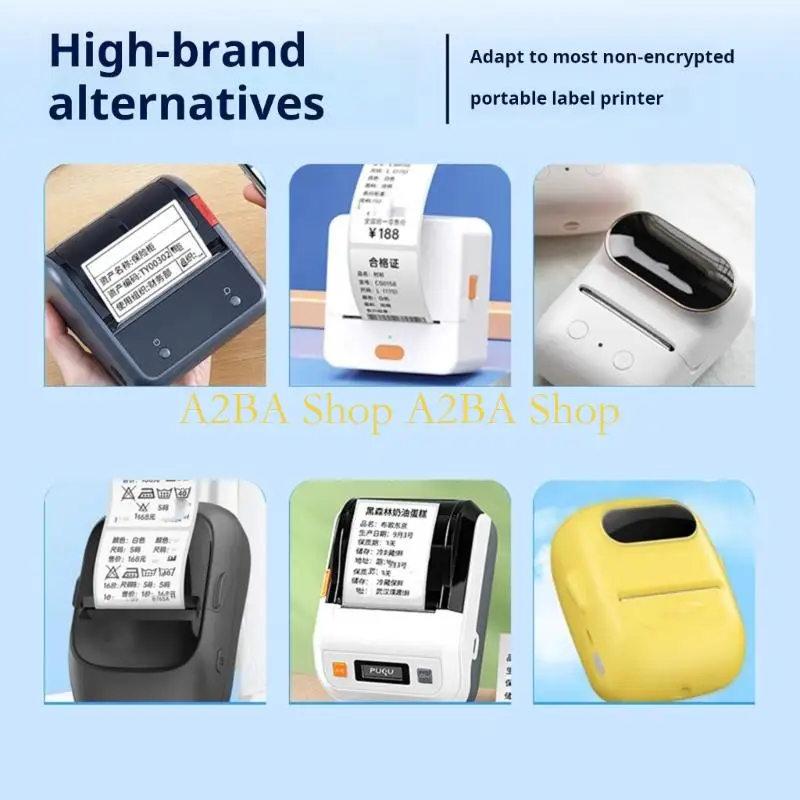 A2BA Waterproof Cable Label Wire Label for Management Cord Labels Selves Adhesive
