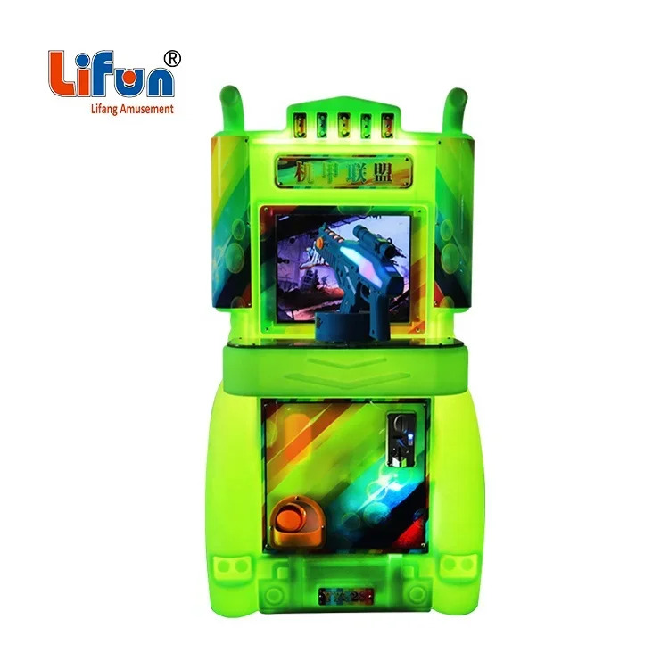 Prize Redemption Kids Coin Operated Arcade Games Machines Kids Shooting Simulator Game Shooting Video Game for Children