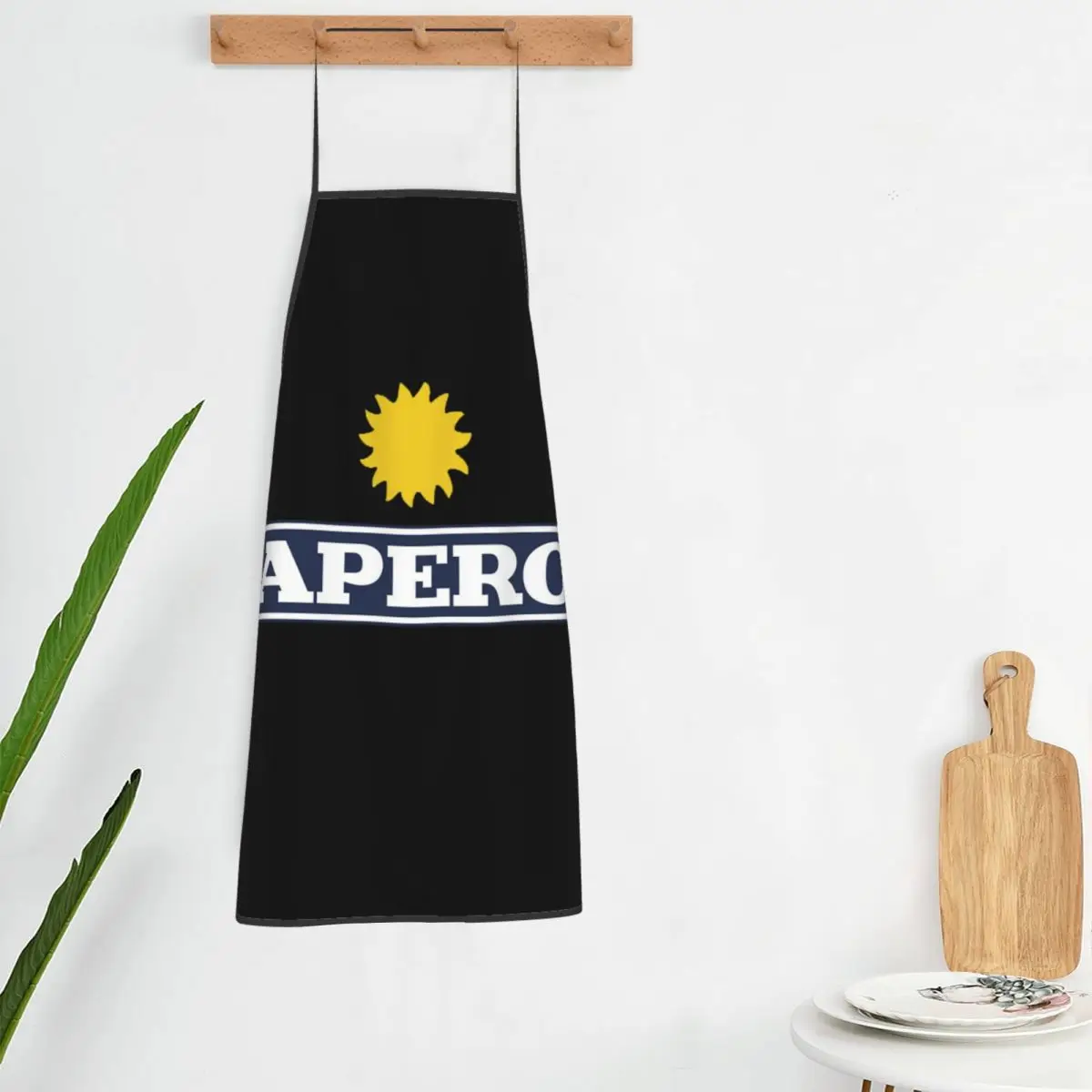 Aperitif Apero Apron Chef Cooking Baking Tablier Waterproof Bib Kitchen Cleaning Pinafore for Women Men Painting - view 4
