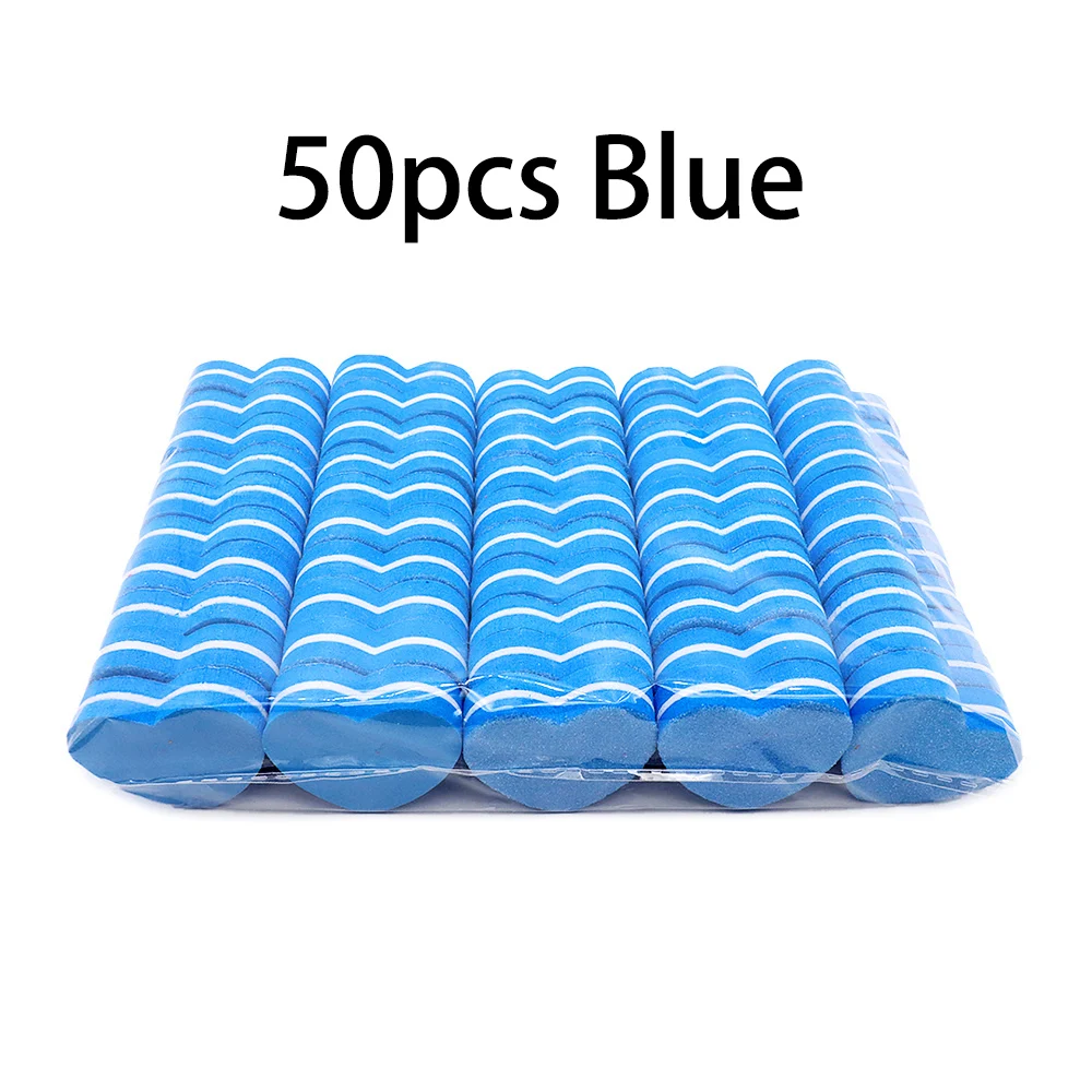 6-50 Stuks Professionele Mini Nagels Art Buffer Bestand 100/180 Schuurpapier Manicure Tips Care Bestand Schuren Polijsten Accessoires gereedschap