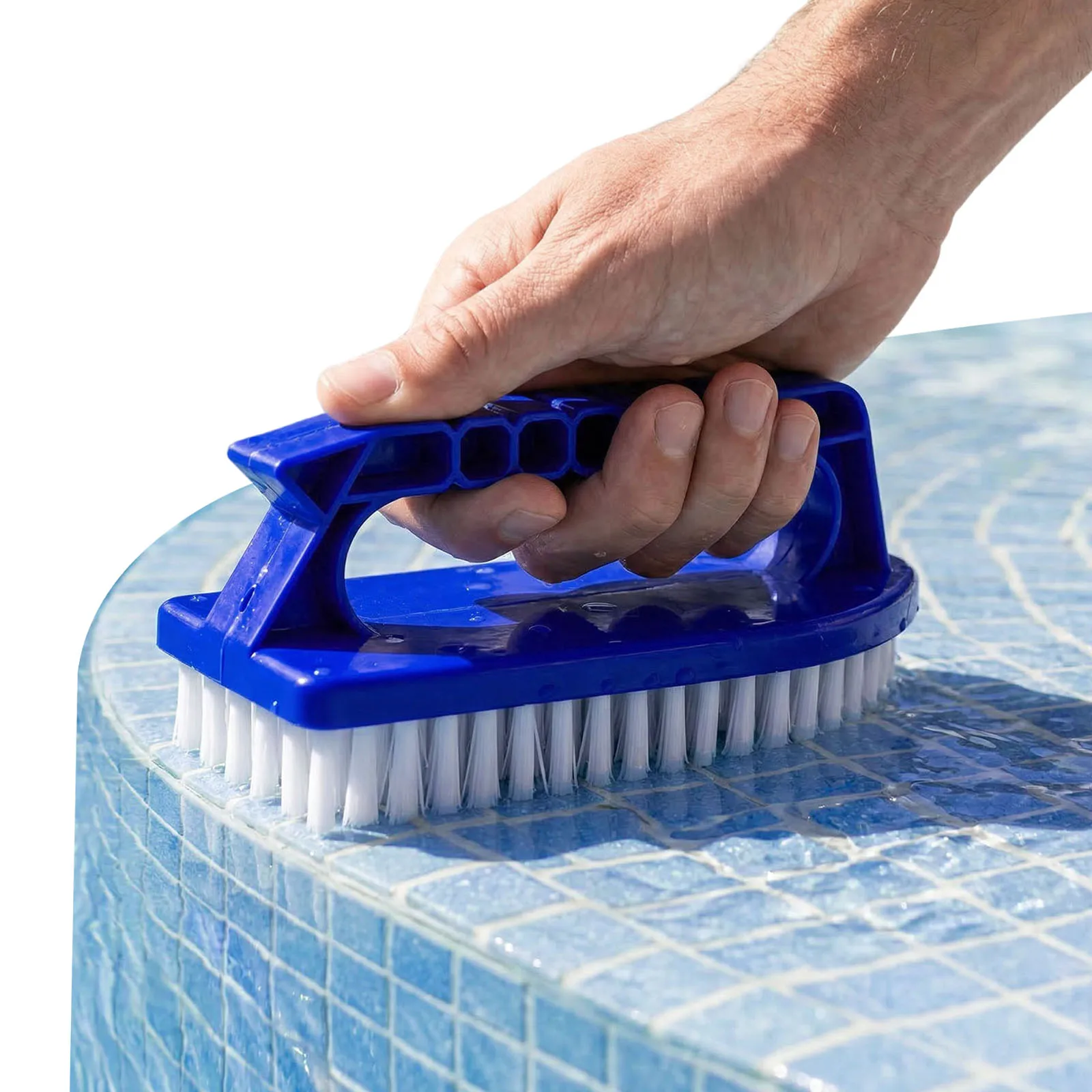 Swimming Pool Floor Washing Brush Pool Wall Scrubbing Brushes Tile Scrub Brushes for Bathroom/Shower/Toilet Clean