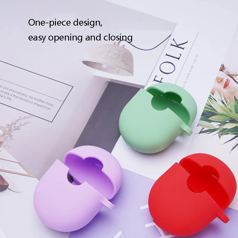 حافظة سيليكون للتحرير ، غطاء واقي ، قشرة ناعمة ، أرجواني فاتح ، Hecate GM5 ، TWS ، Gm 5